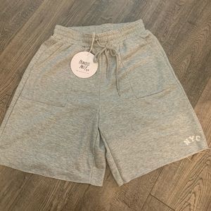 NWT Princess Polly Nova Track Shorts Grey Sz 4